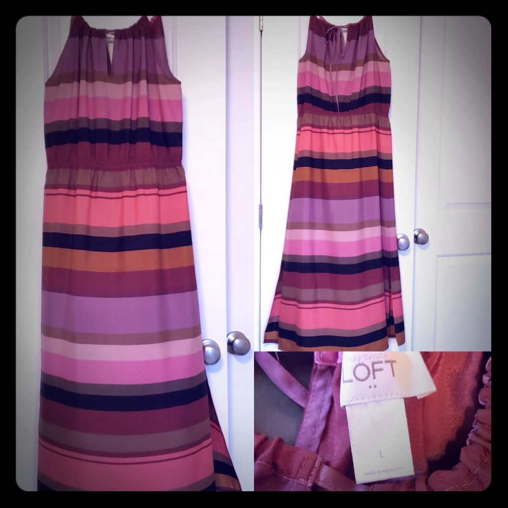 Multicolored Maxi Dress